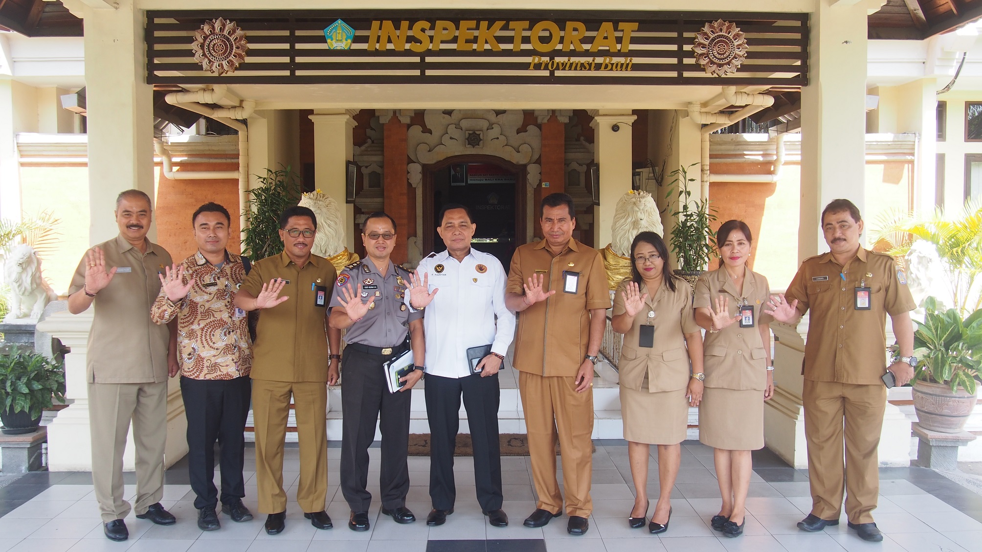 Menyiapkan, merencanakan, dan berkoordinasi awal terkait rencana pelaksanaan Sosialisasi Satgas Saber Pungli di Provinsi Bali