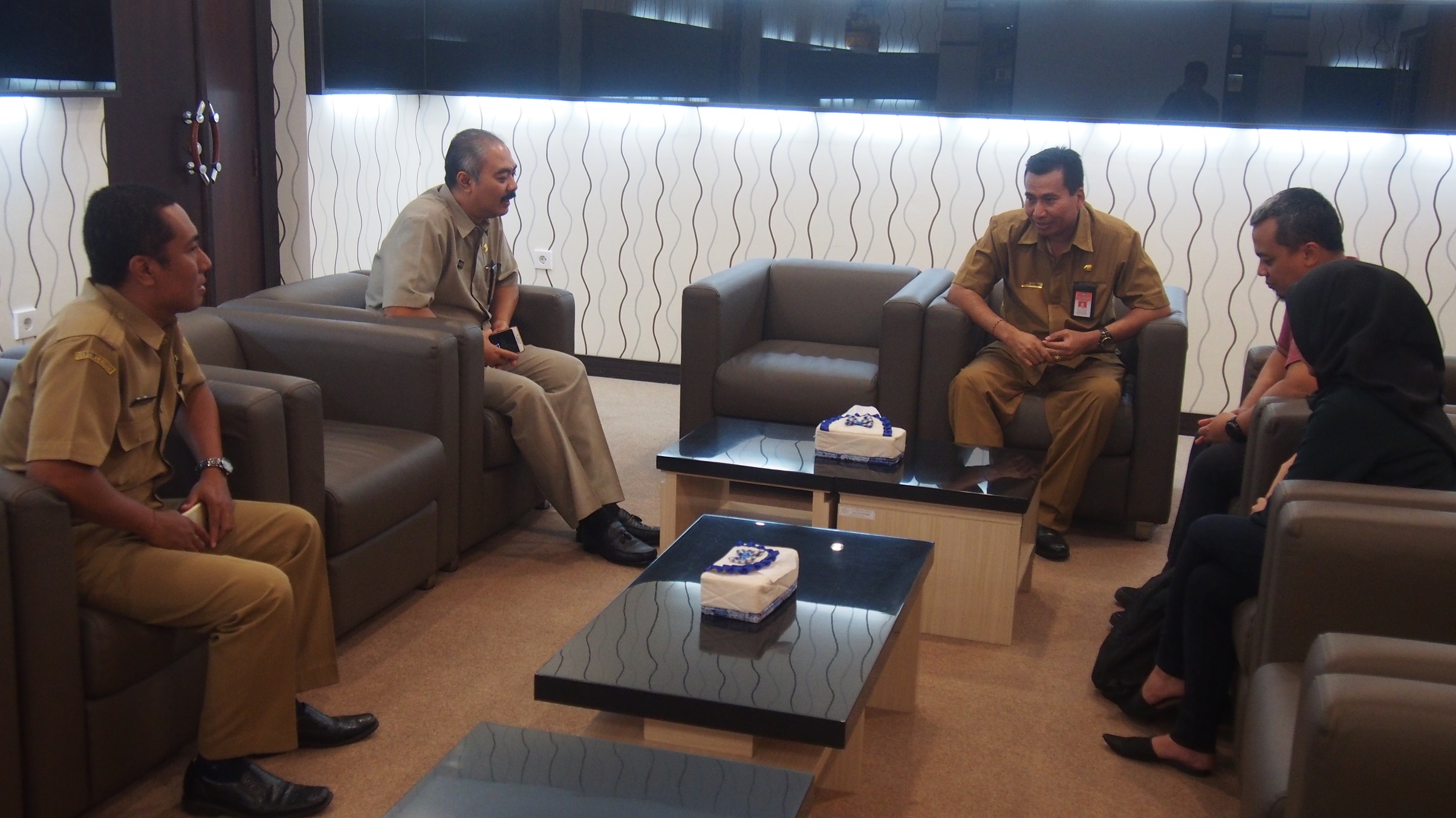 Persiapan Acara Workshop Penyusunan Peraturan Implementasi Pendidikan Antikorupsi di Provinsi Bali.
