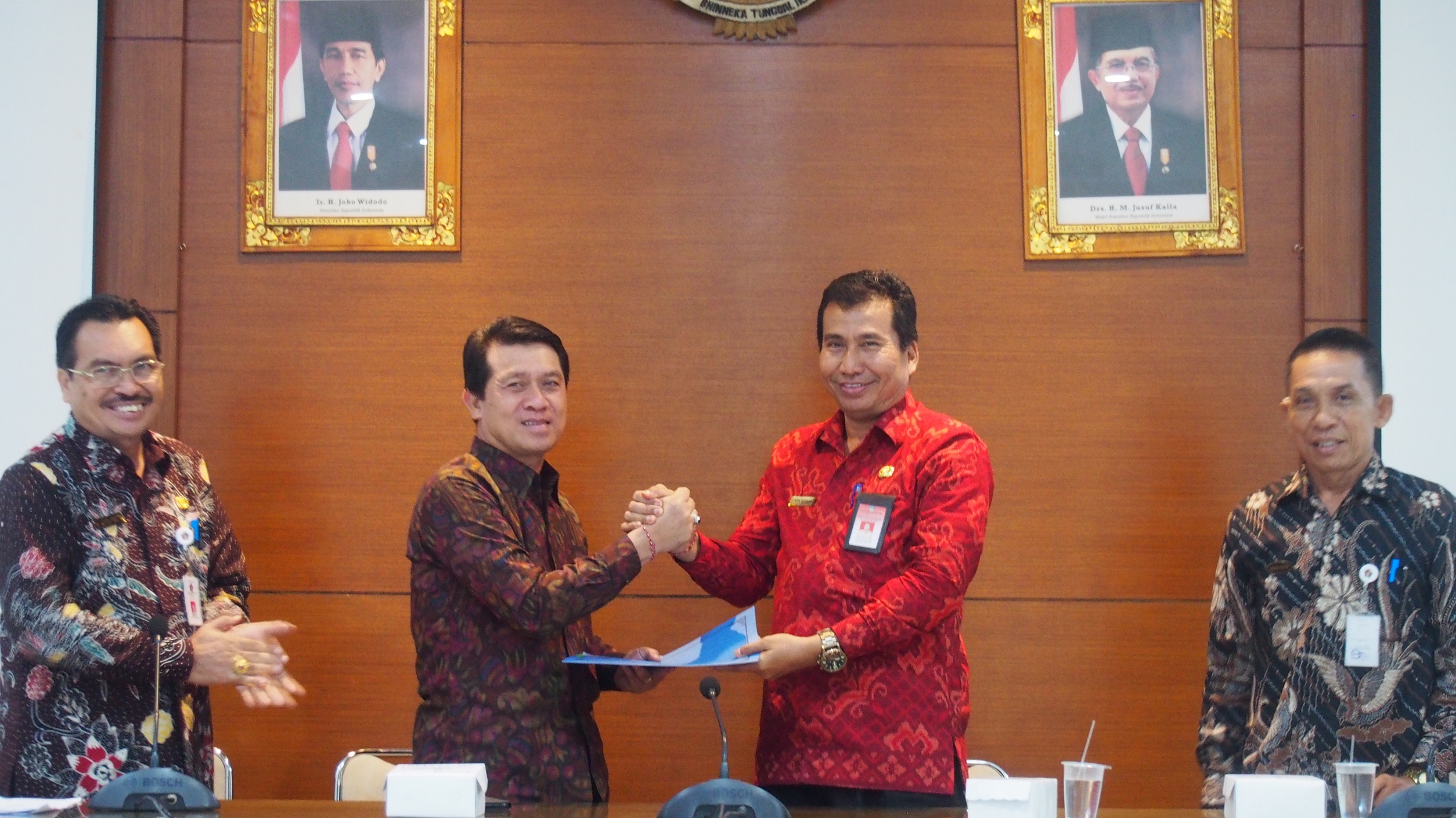 Entry pemeriksaan Inspektorat Provinsi Bali di Kabupaten Klungkung