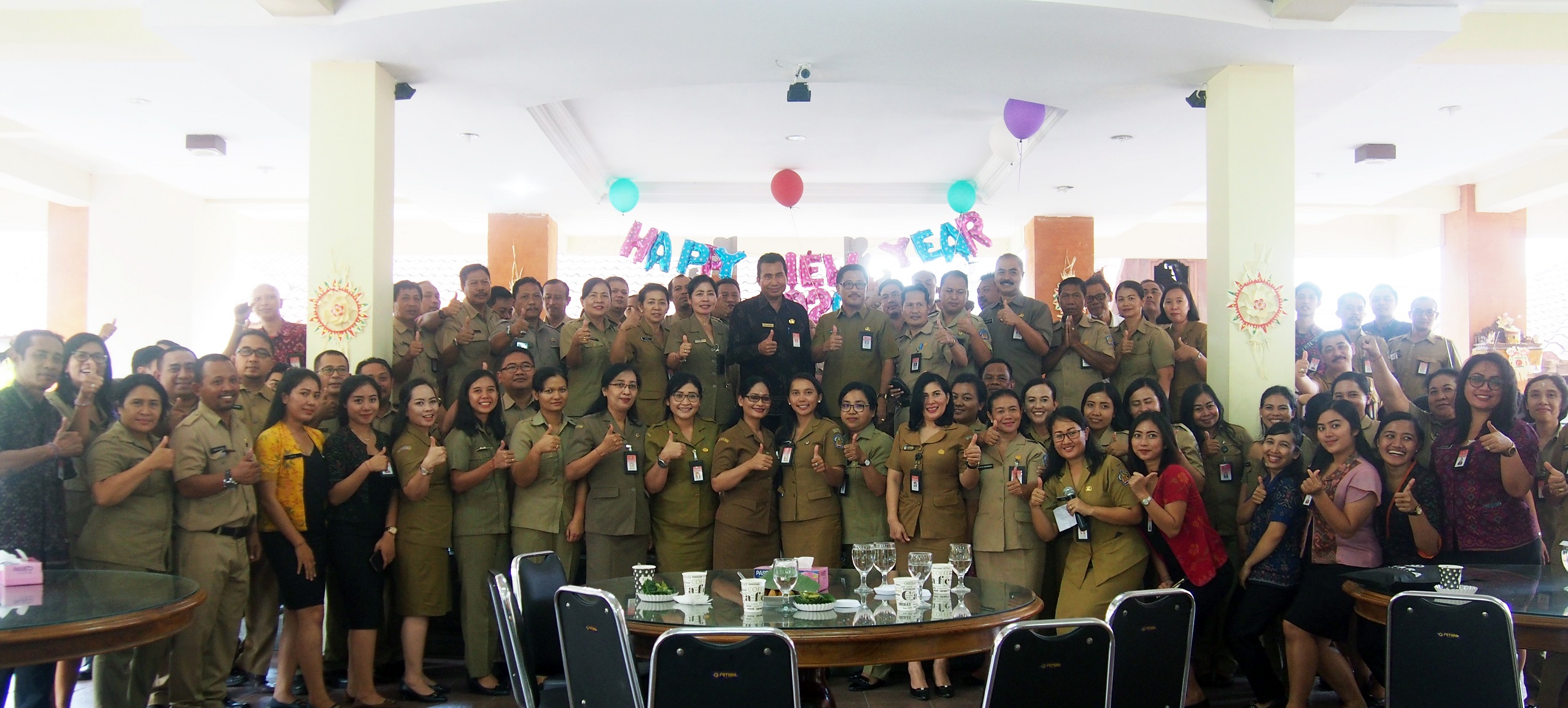 Acara Perpisahan Purnabakti Pegawai Inspektorat Provinsi Bali serta Perayaan Menyambut Tahun Baru 2020
