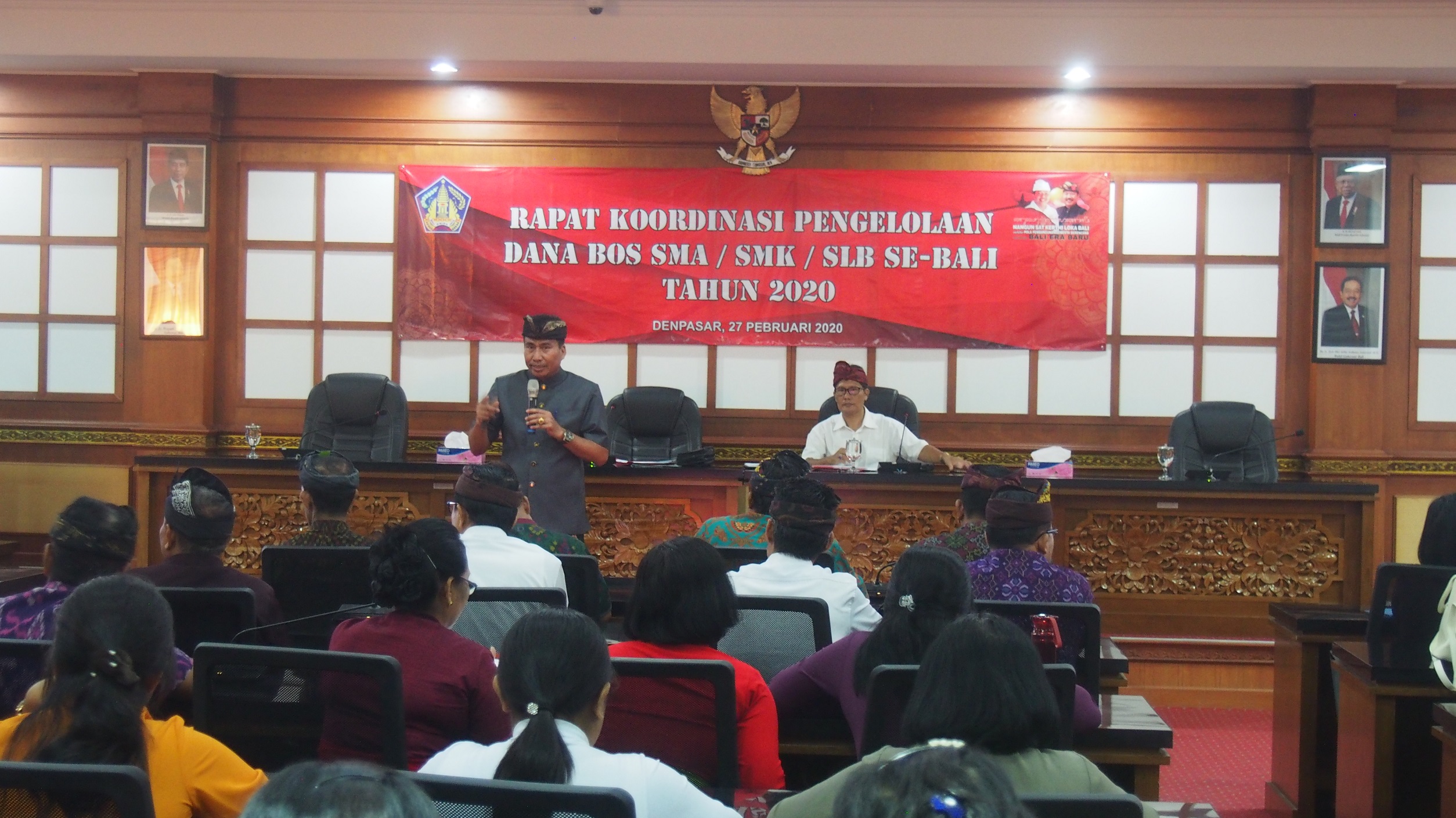 Sosialisasi penyelenggaraan Dana BOS Tahun Anggaran 2020