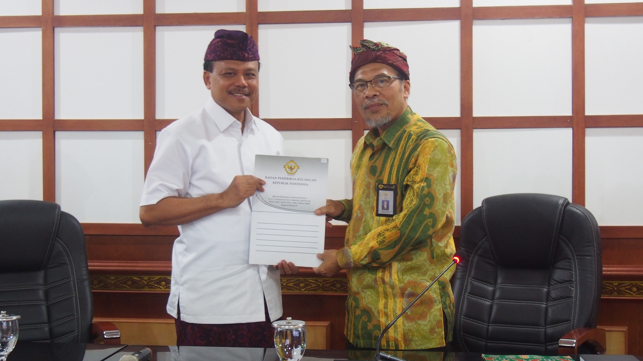 Exit Pemeriksaan Interim atas Laporan Keuangan Tahun Anggaran 2019