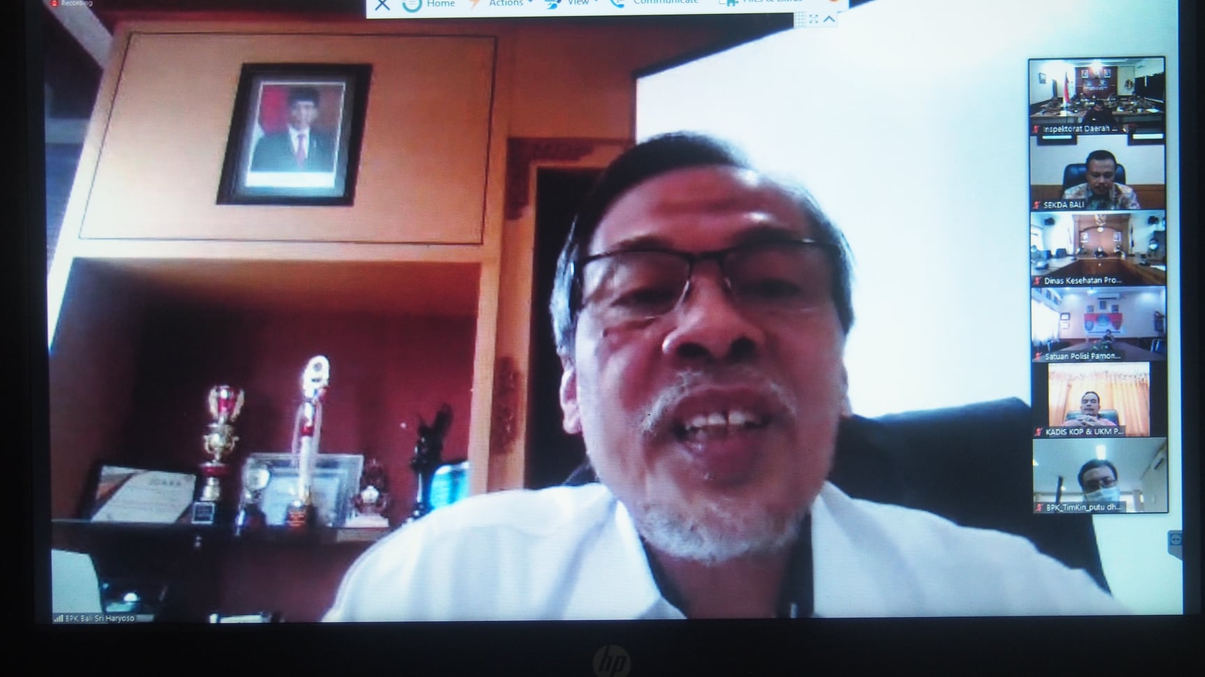 Pemeriksaan Pendahuluan Kinerja atas Penanggulangan Pandemi Covid-19 Bidang Kesehatan dan Pemeriksaan Pendahuluan Dengan Tujuan Tertentu atas Penanggulangan Pandemi Covid-19