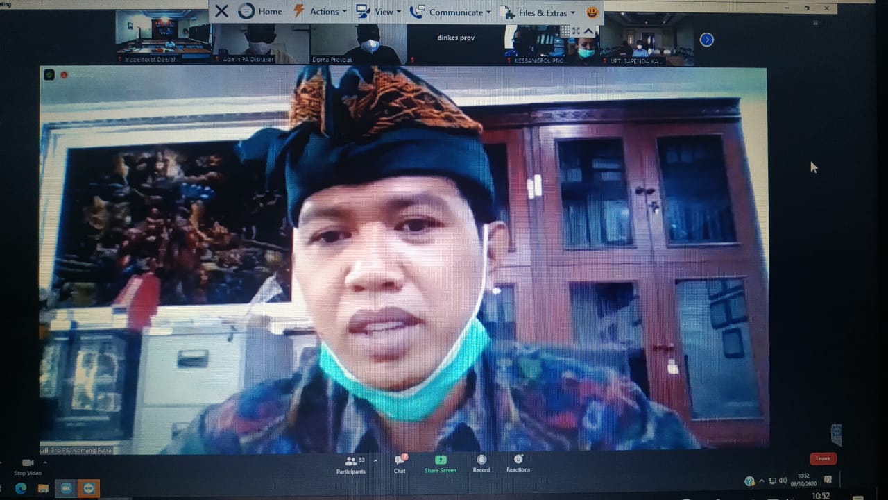 Penginputan RUP APBD Perubahan 2020