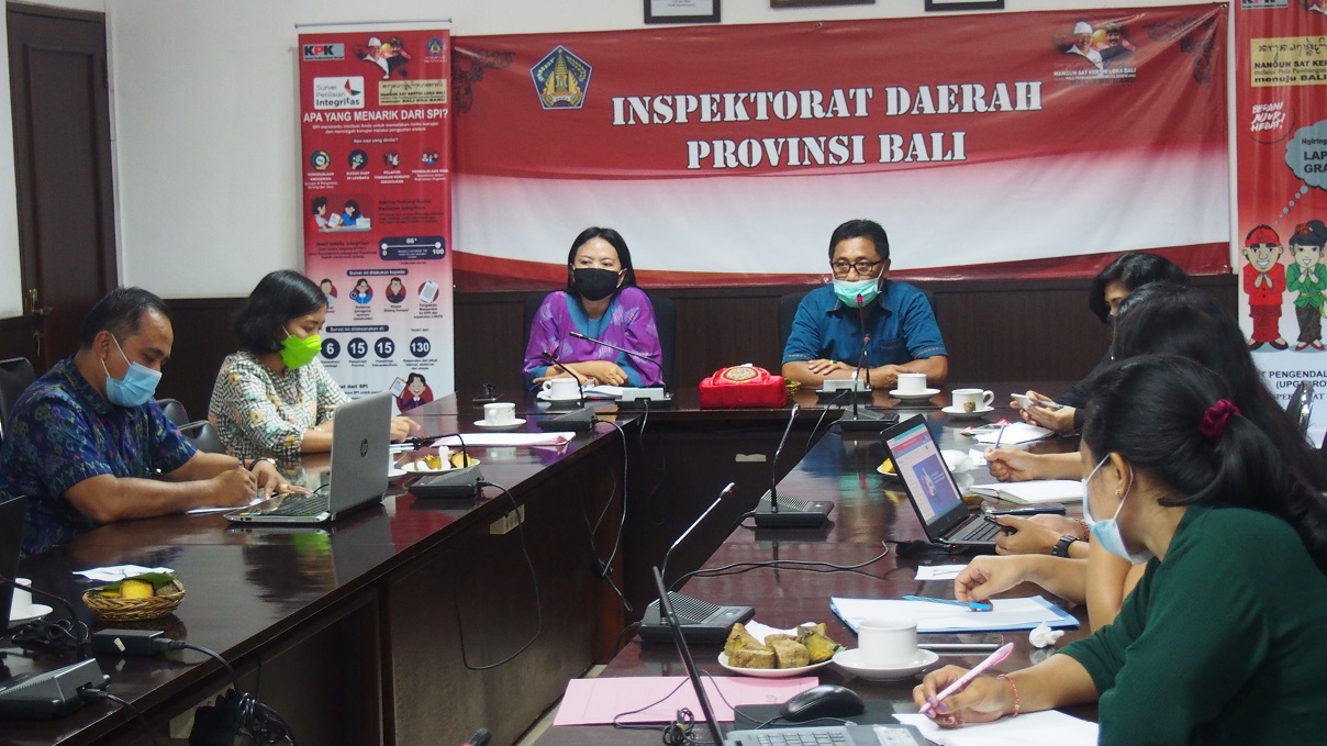 Pelatihan penggunaan Mbizmarket dilingkungan Inspektorat Daerah Provinsi Bali