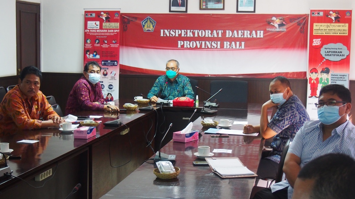 Pembahasan kelengkapan tindaklanjut Korsupgah KPK Triwulan IV pada area Manajemen Aset Daerah