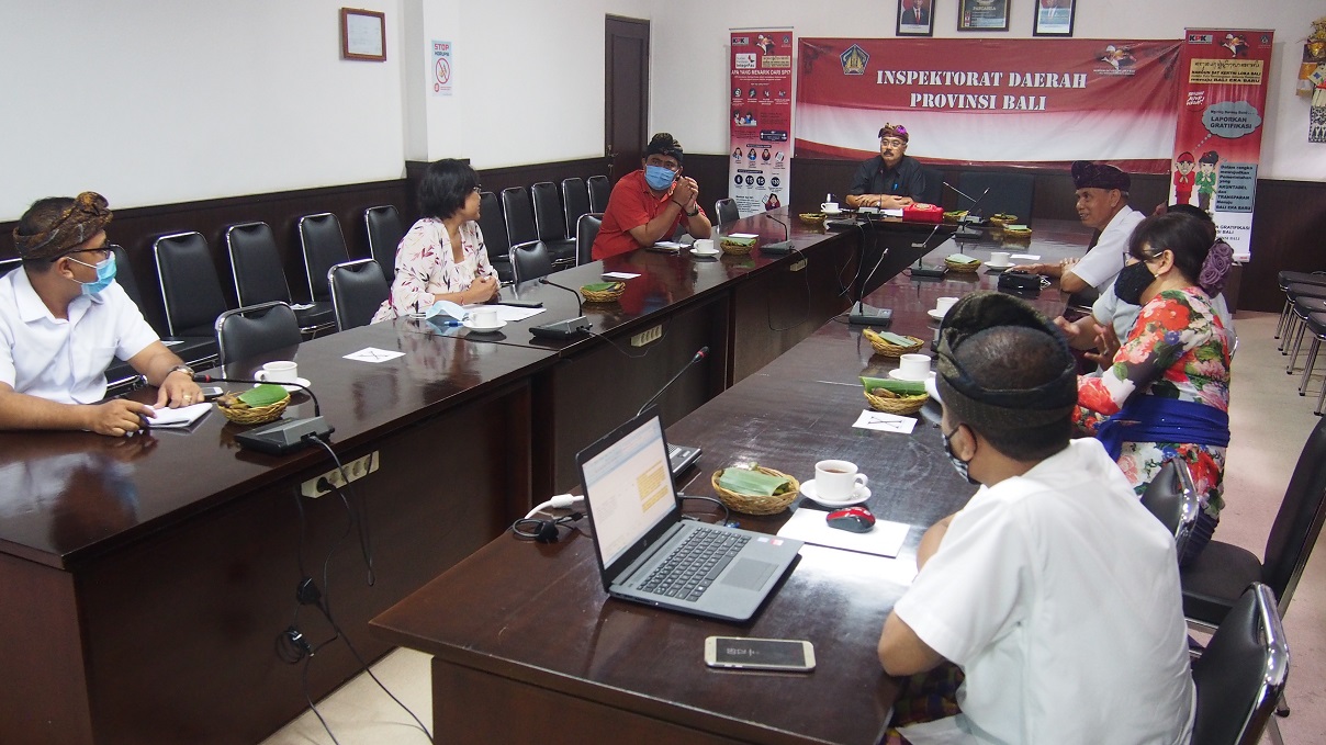 Pembahasan kelengkapan tindaklanjut Korsupgah KPK Triwulan IV pada area manajeman ASN dan PBJ