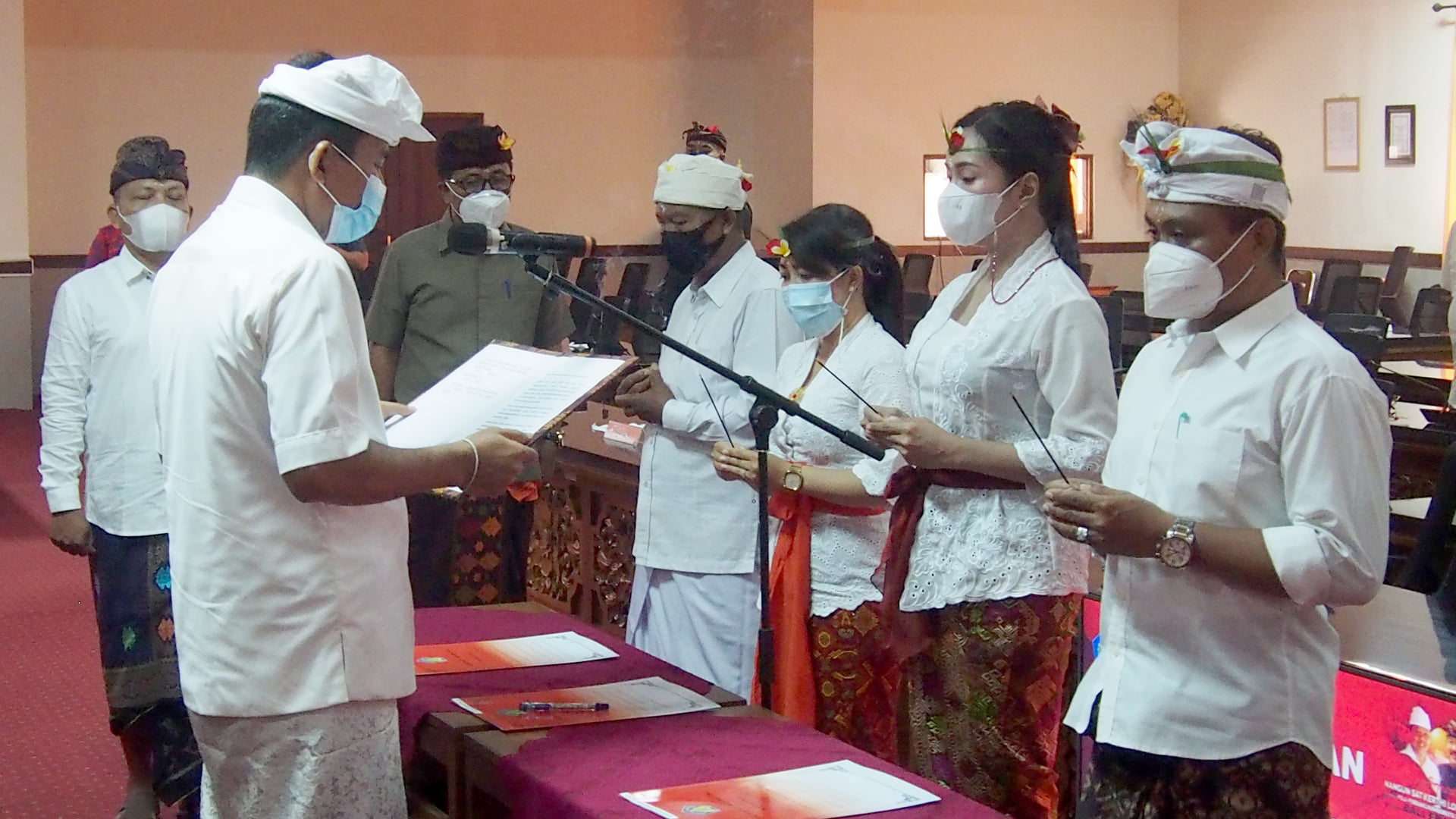 Pelantikan dan Pengambilan Sumpah/Janji Jabatan Pejabat Pengawas Urusan Pemerintahan Daerah (PPUPD)