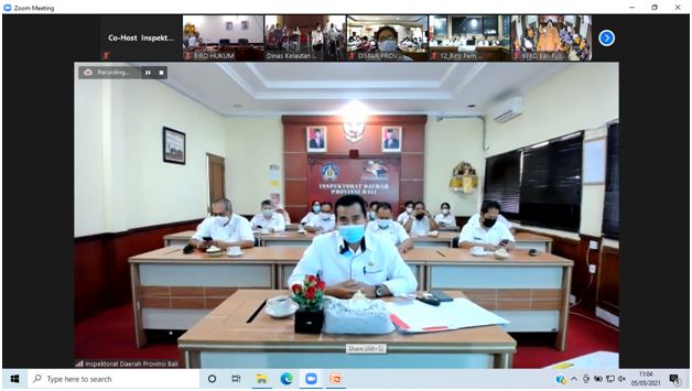 Entry Meeting Secara Daring