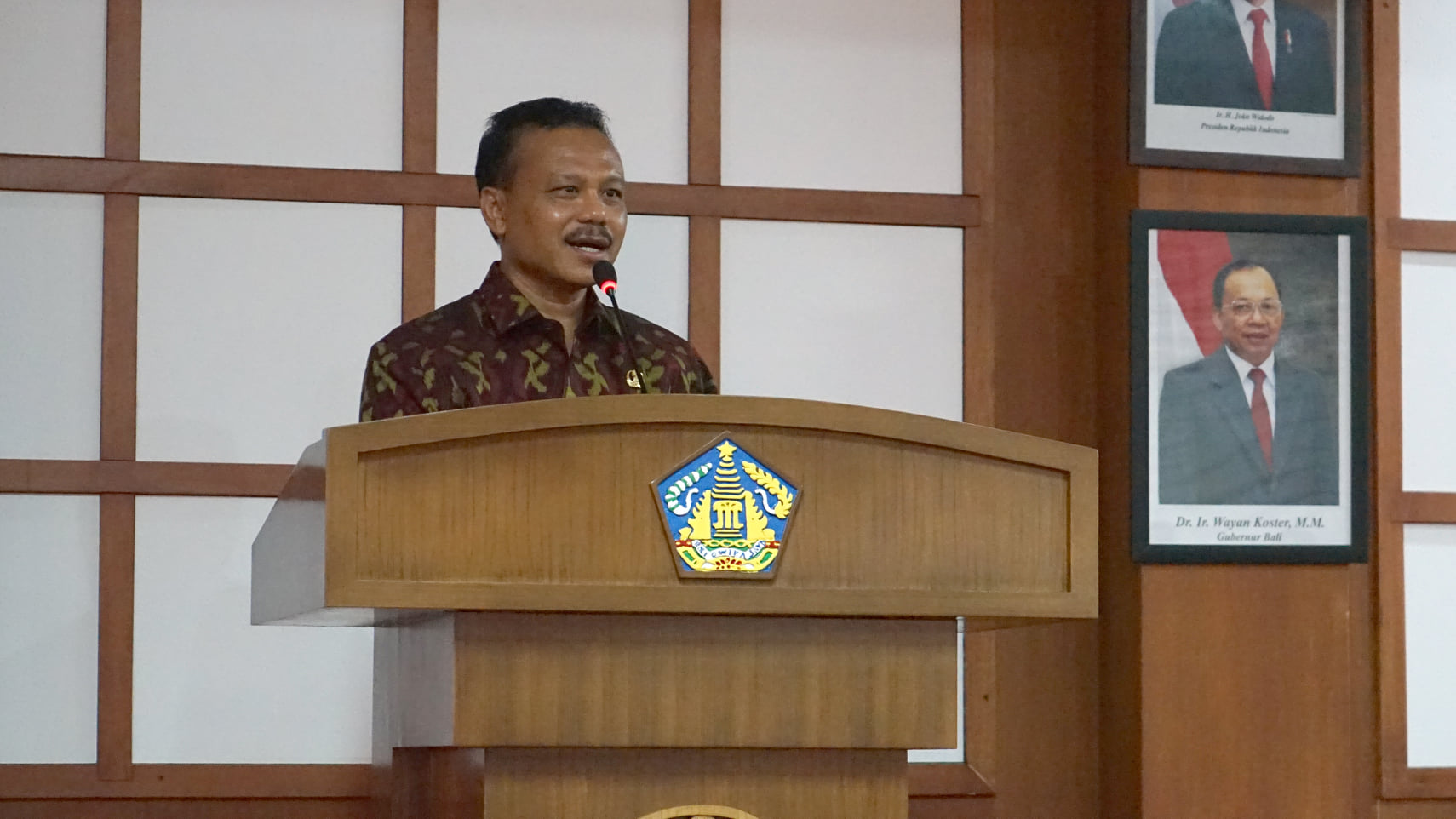 Rapat Koordinasi Monitoring dan Evaluasi MCP Triwulan IV Tahun 2021 Pemerintah Daerah Se-Bali