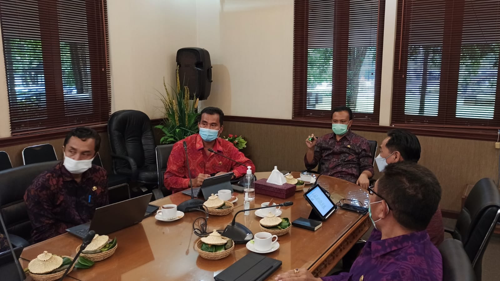 Rapat Evaluasi Program Korsupgah Tahun 2021 dan Koordinasi Rencana Program Korsupgah Tahun 2022