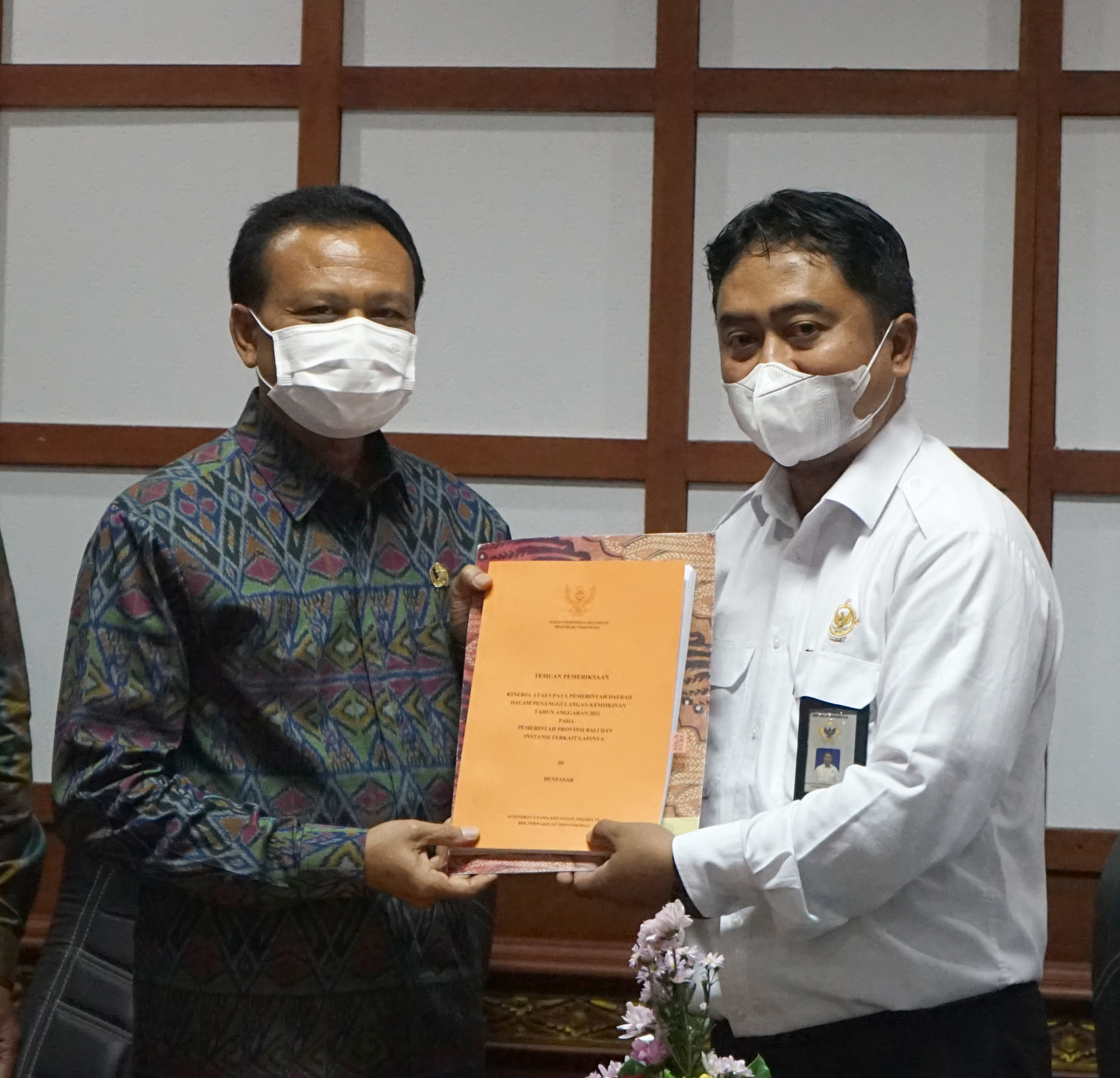 Exit Pemeriksaan atas LKPD dan Pemeriksaan Kinerja TA 2021
