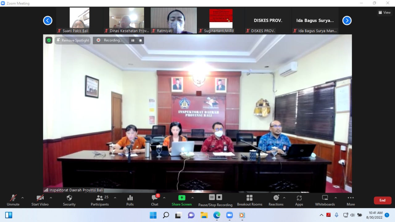 Sosialisasi SP4N-LAPOR! secara virtual