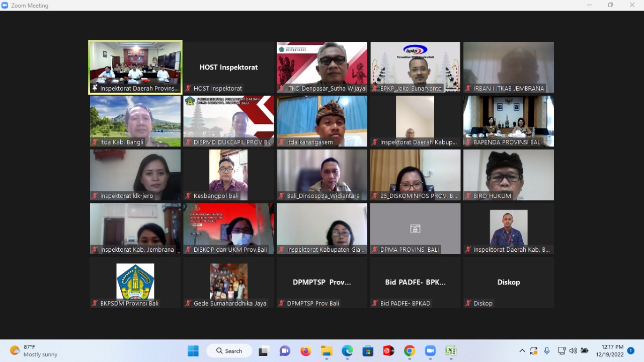 Forum Renstra Perangkat Daerah