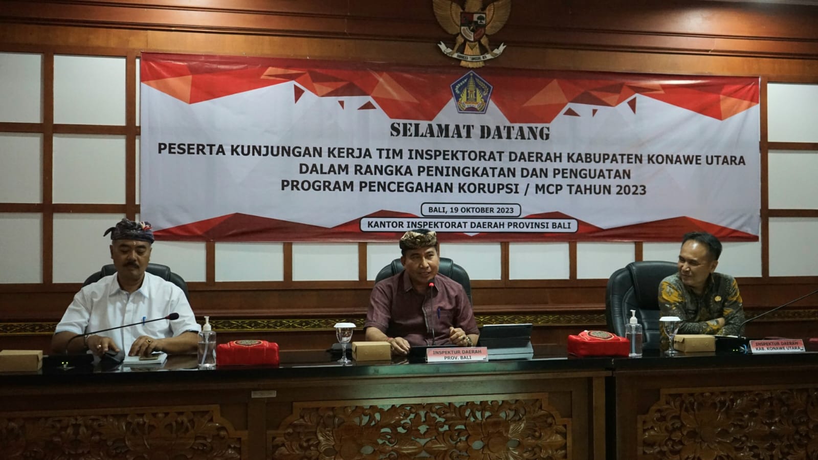 Kunjungan Kerja Tim Inspektorat Daerah Kabupaten Konawe Utara