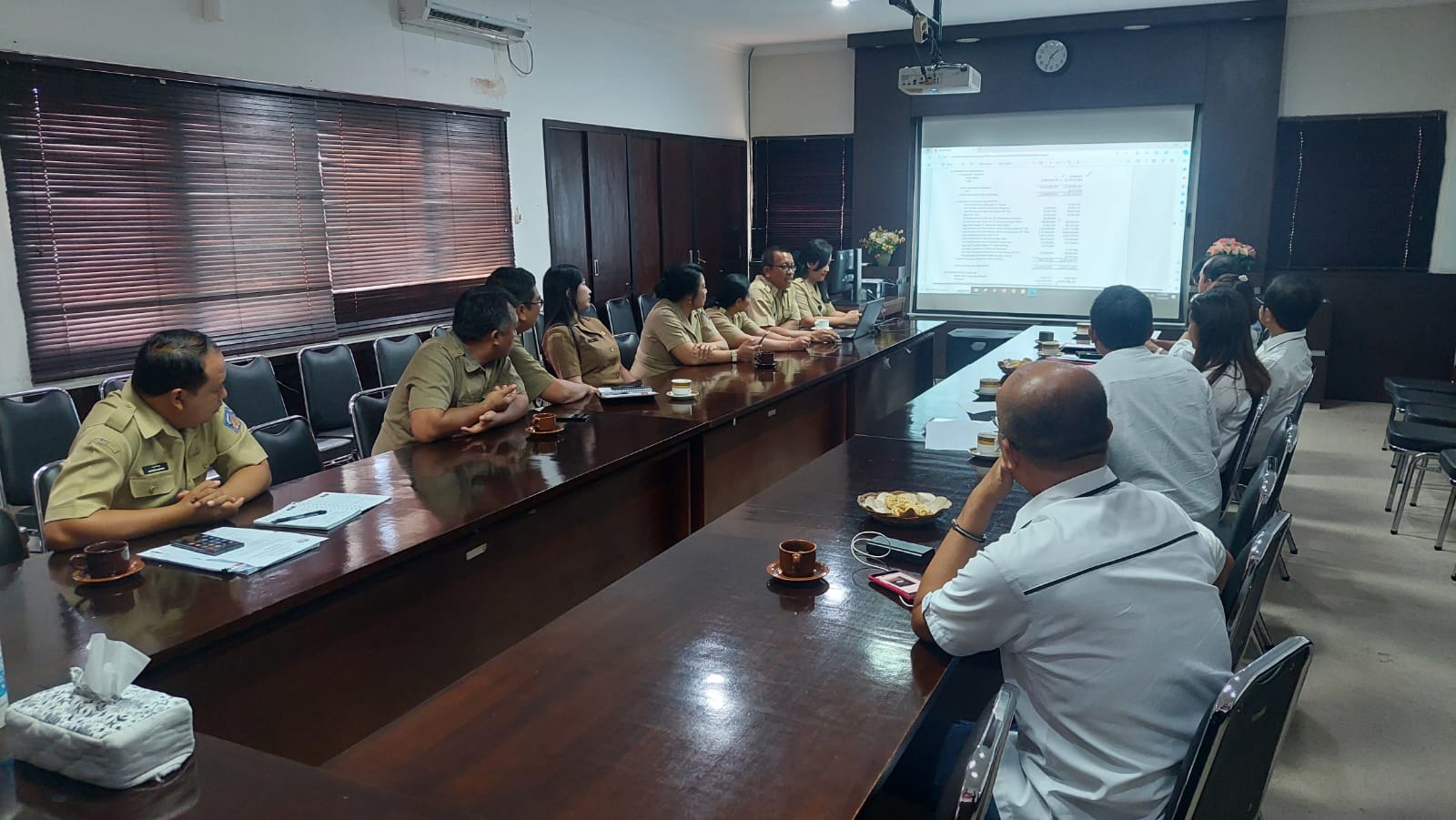 FGD terkait Evaluasi Kinerja Perumda Kerta Bali Saguna