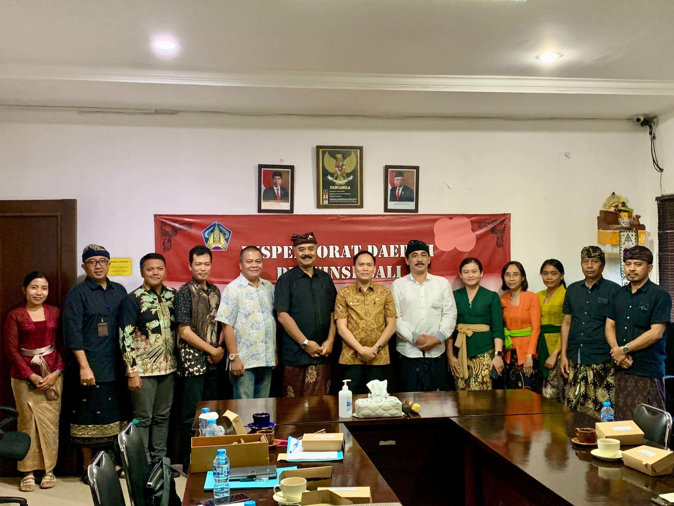 Menerima kunjungan Studi Tiru dari Inspektorat Provinsi Sumatera Selatan