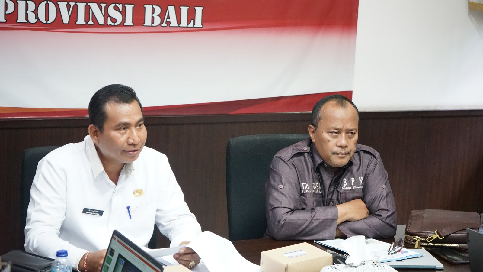 Exit Meeting Evaluasi Hambatan Kelancaran Pembangunan Sektor Ketahanan Pangan di Pemerintah Provinsi Bali