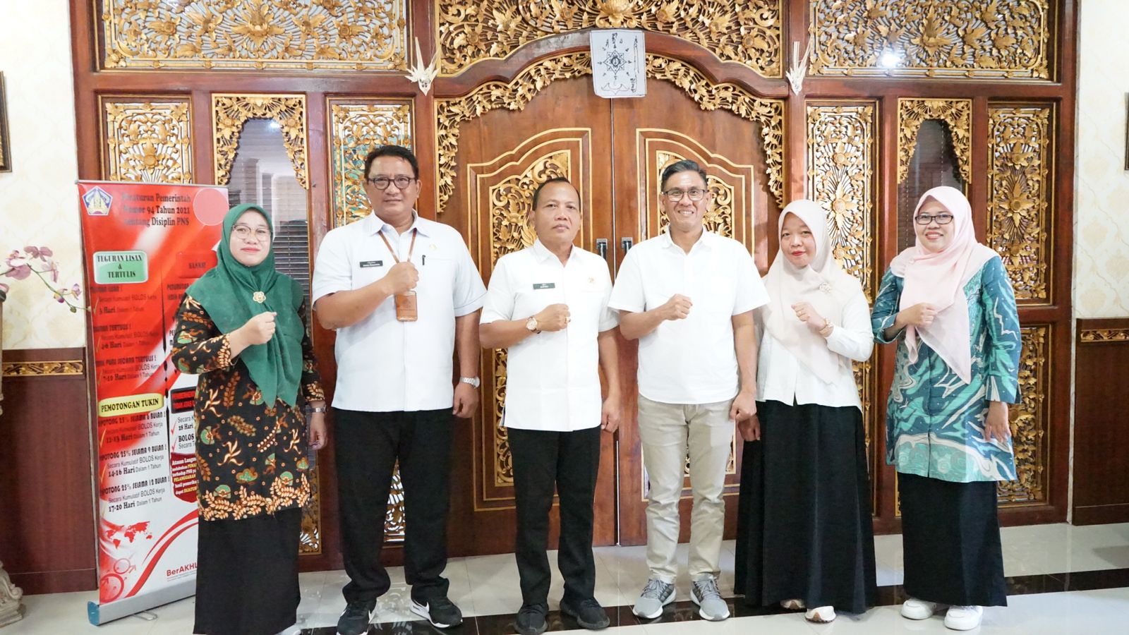 Menerima Kunjungan Inspektorat Daerah Kabupaten Bengkulu Selatan