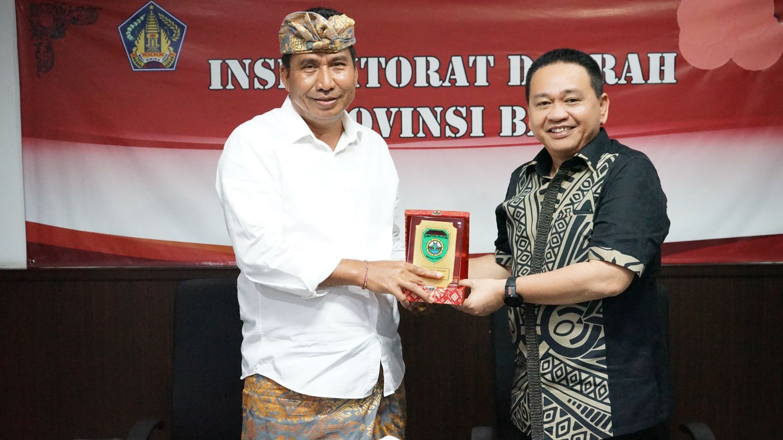 Menerima Kunjungan Inspektorat Daerah Provinsi Sumatera Selatan