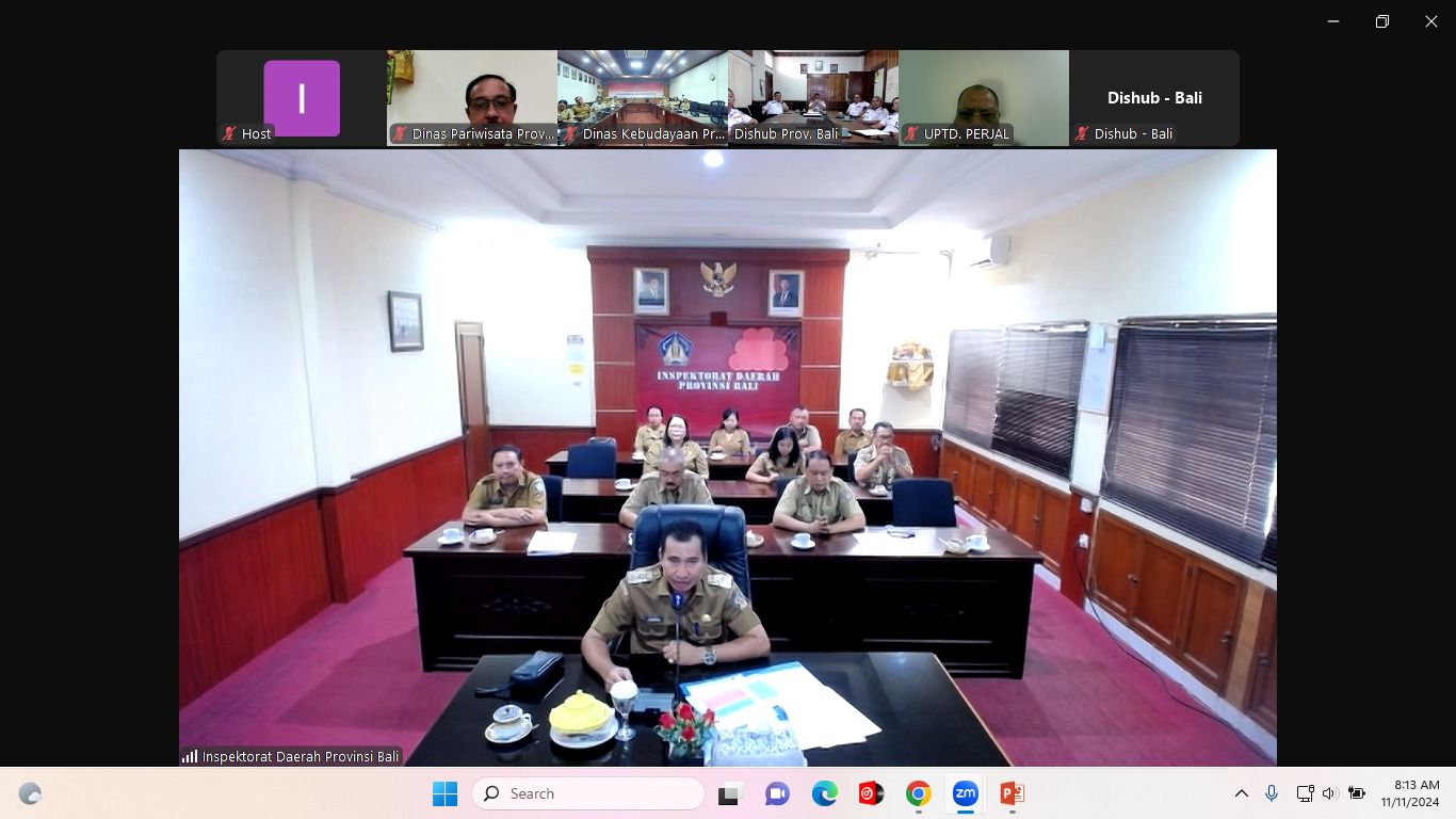 Entry Meeting Audit Kinerja Tematik Sasaran Strategis Pemerintah Daerah