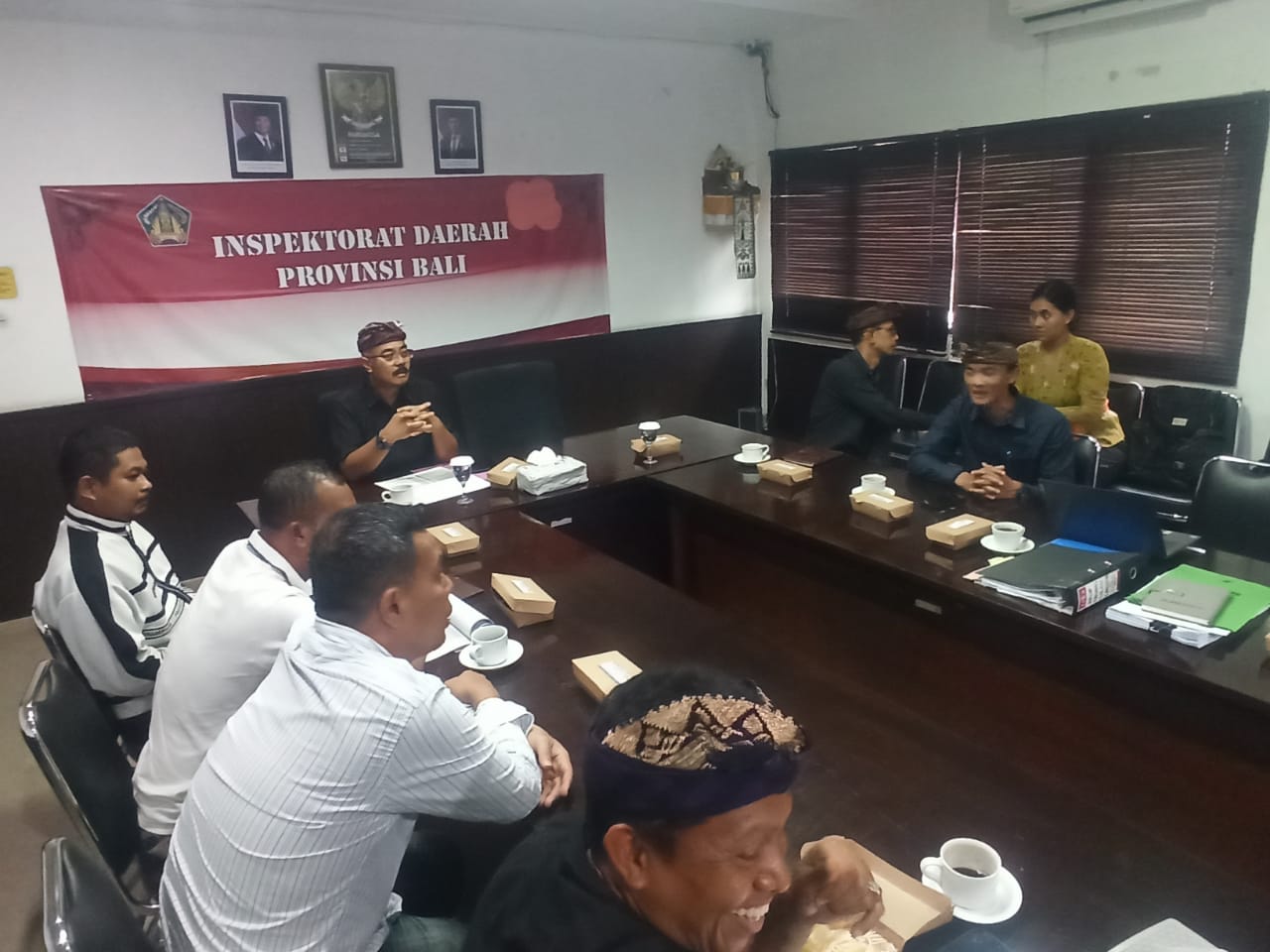 Rapat Pembahasan Penyelesaian Pekerjaan Pembangunan Wantilan dan Penataan Areal Tempat Melasti di Pantai Padang Galak Desa Kesiman Denpasar