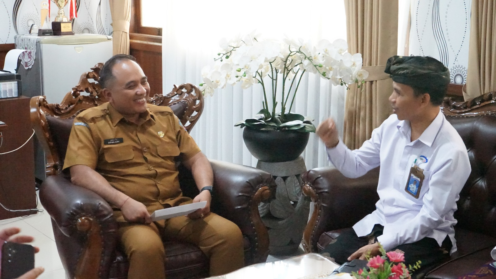Menerima Kunjungan dari BPKP Perwakilan Bali mengenai Pengumpulan Informasi Awal (PIA) Evaluasi Perencanaan dan Penganggaran Pemerintah Daerah Tahun 2025 di Pemerintah Provinsi Bali