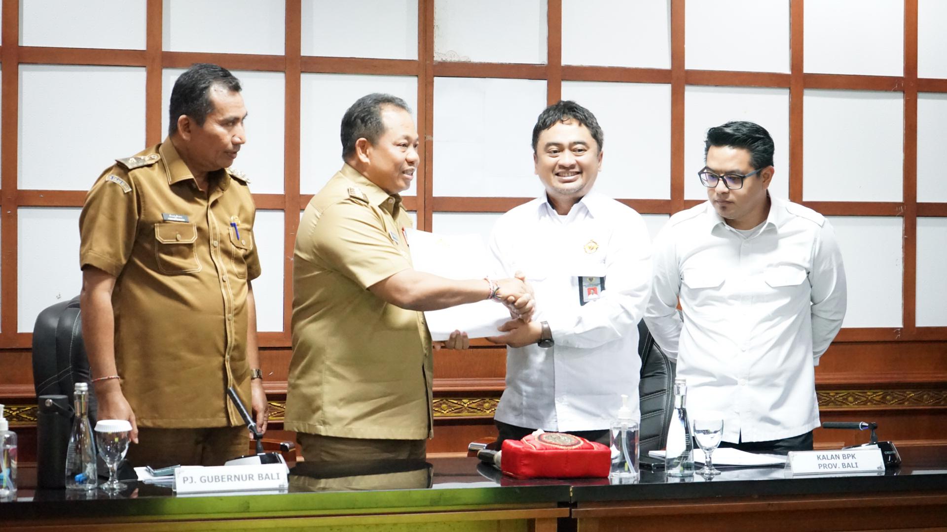 Entry Pemeriksaan Interim atas Laporan Keuangan Pemerintah Daerah (LKPD) Provinsi Bali Tahun 2024