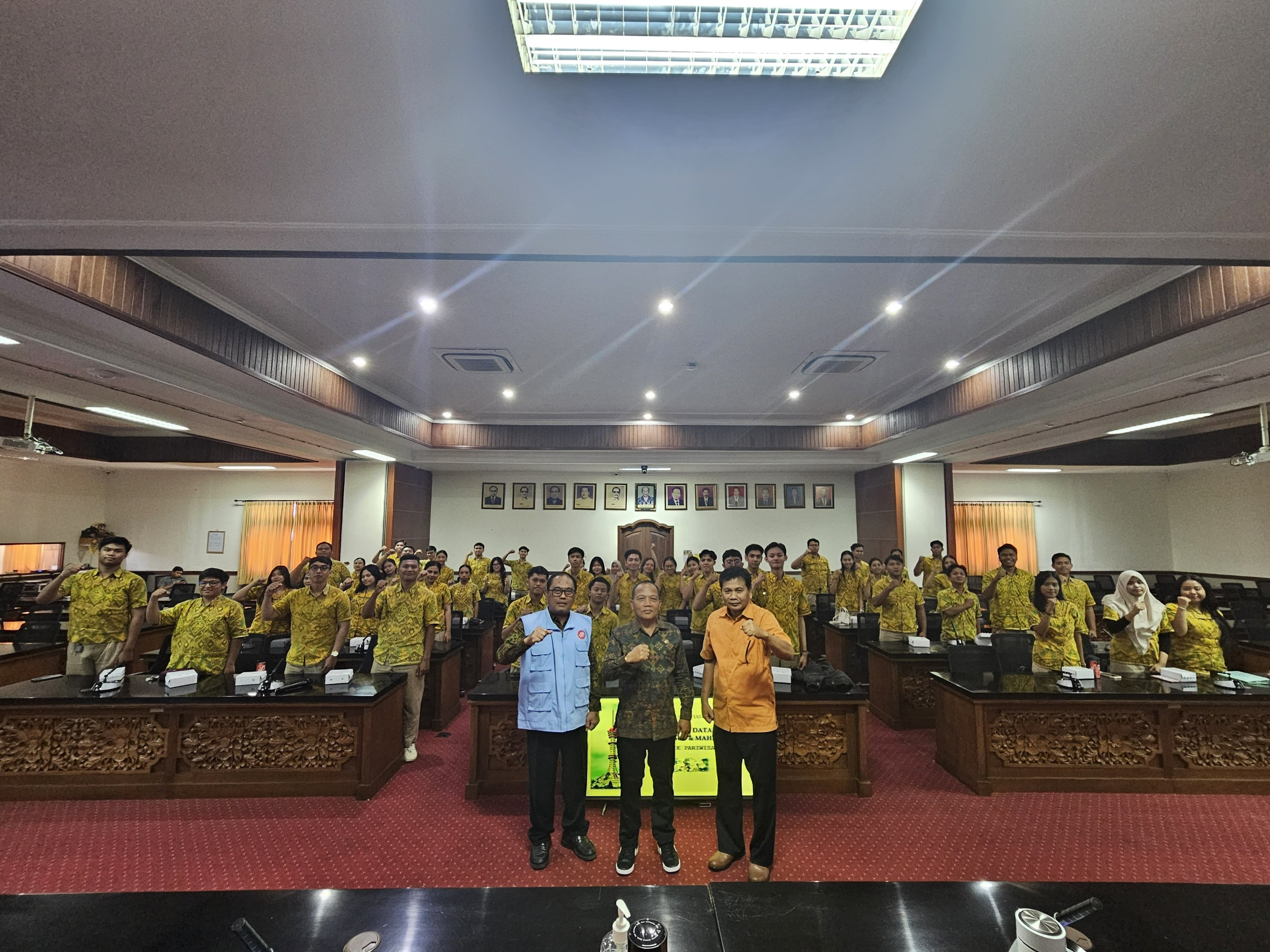 Menerima Kunjungan Studi Lapangan tentang AntiKorupsi dari Mahasiswa/I Prodi Destinasi Pariwisata Politeknik Pariwisata Bali