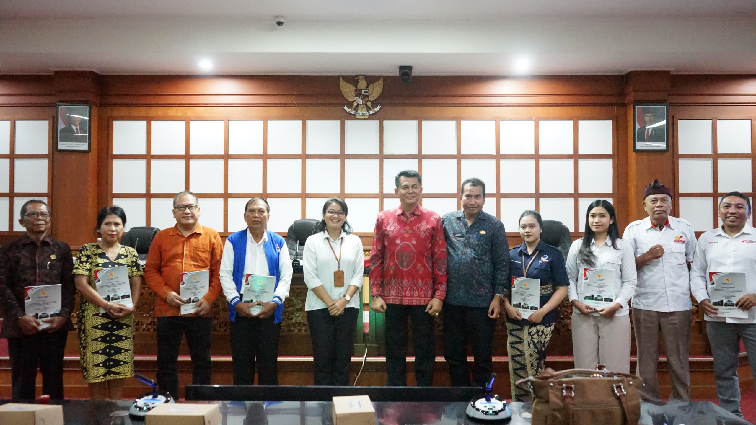 Penyerahan Laporan Hasil Pemeriksaan BPK RI terkait Dana Bantuan Keuangan Partai Politik Tahun Anggaran 2024