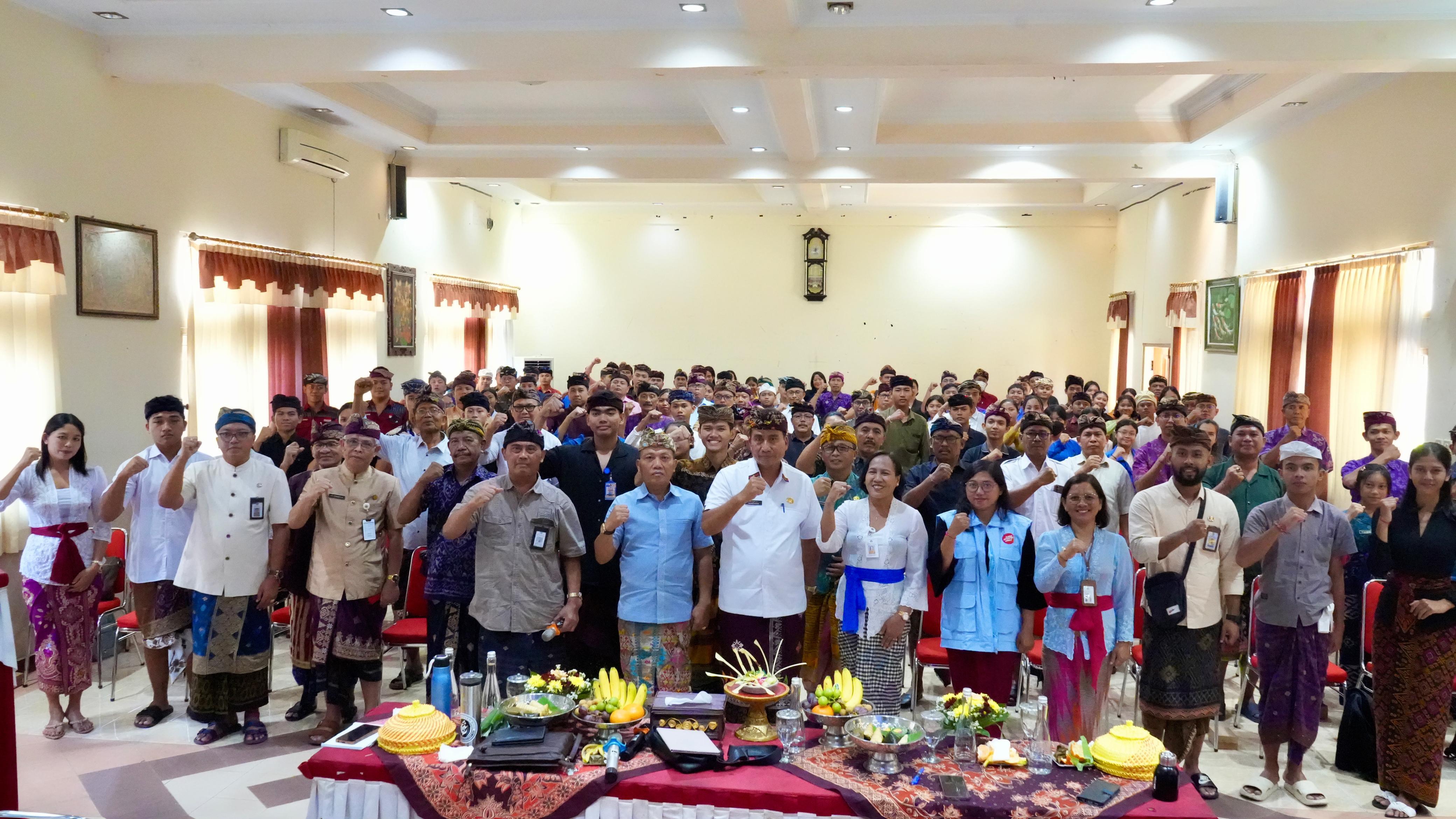 Sosialisasi Pendidikan Anti Korupsi dan Tunas Integritas Pada SMA/SMK se-Kabupaten Buleleng di SMAN 1 Singaraja