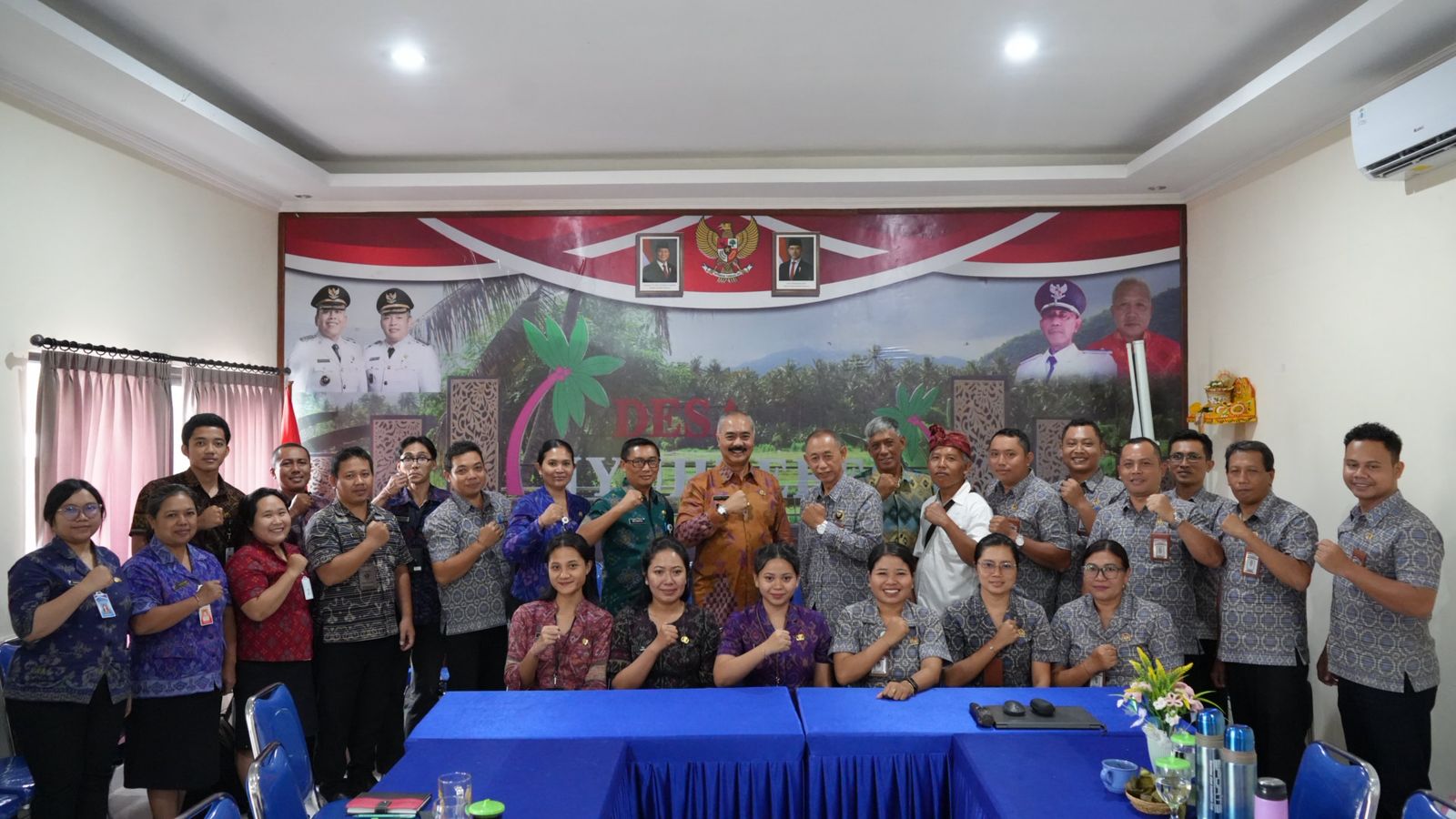 Monitoring dan Evaluasi Desa Antikorupsi di Desa Nyuhtebel, Kecamatan Manggis, Kabupaten Karangasem