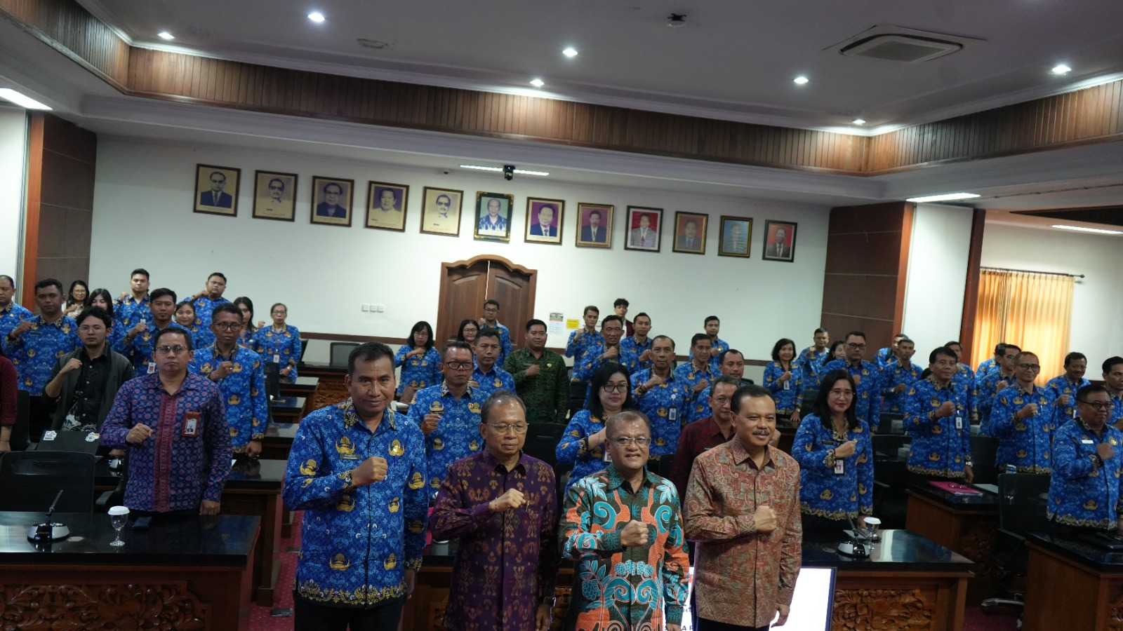 Rapat Koordinasi Program Pemberantasan Korupsi melalui MCSP Tahun 2025 pada Pemerintah Provinsi Bali