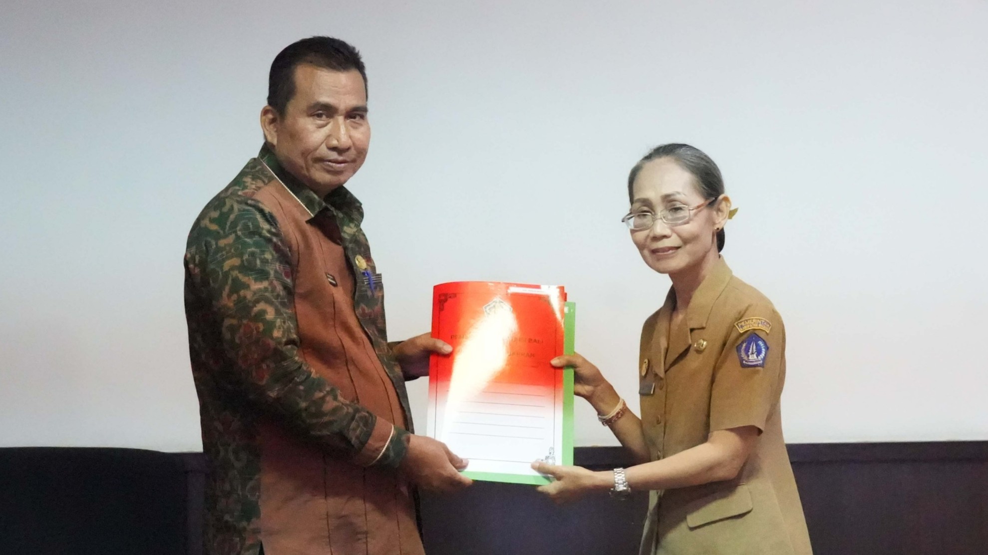 Penyerahan Naskah Hasil Pengawasan (NHP) Penyelenggaraan Urusan Pemerintahan Daerah pada Kab. Badung, Kab. Buleleng, Kab. Jembrana & Kab. Karangasem
