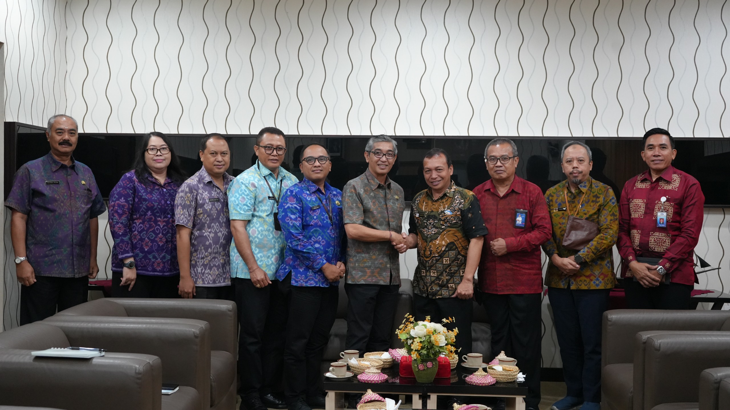 Menerima Kunjungan Kepala Perwakilan BPKP Provinsi Bali