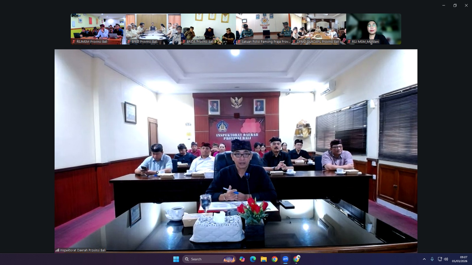 Entry Meeting Pembinaan dan Pengawasan Bulan Maret Tahun 2026