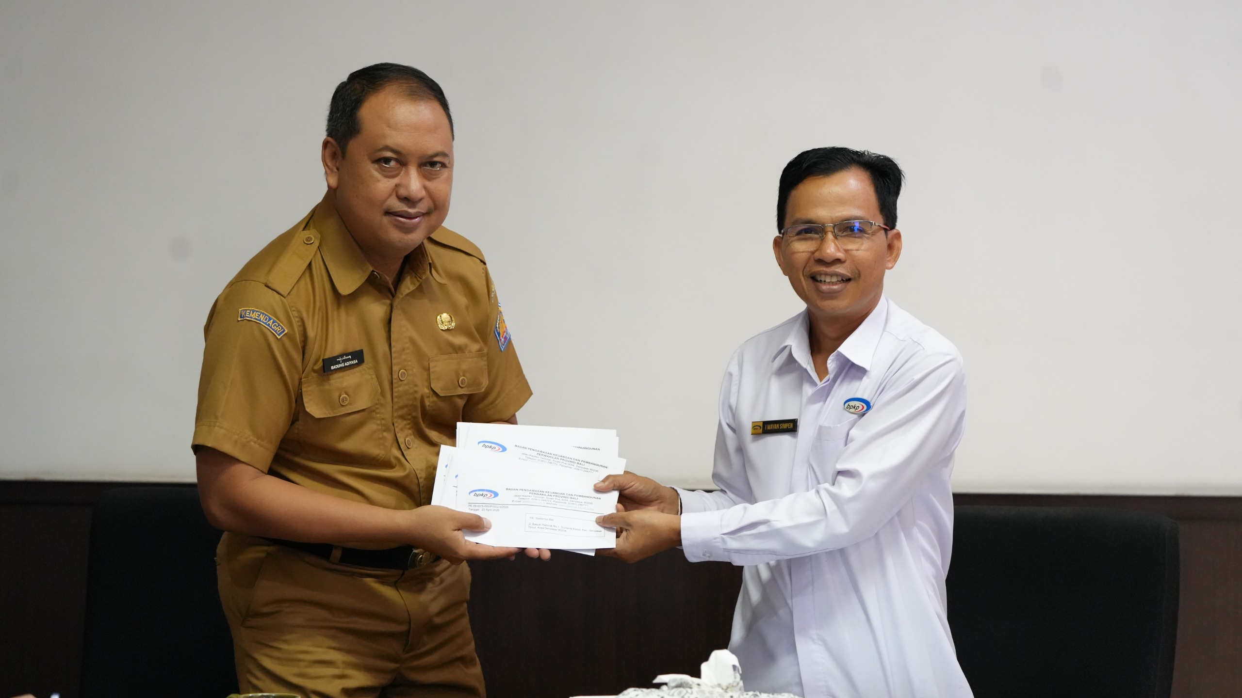 Entry Meeting oleh Badan Pengawasan Keuangan dan Pembangunan Perwakilan Provinsi Bali