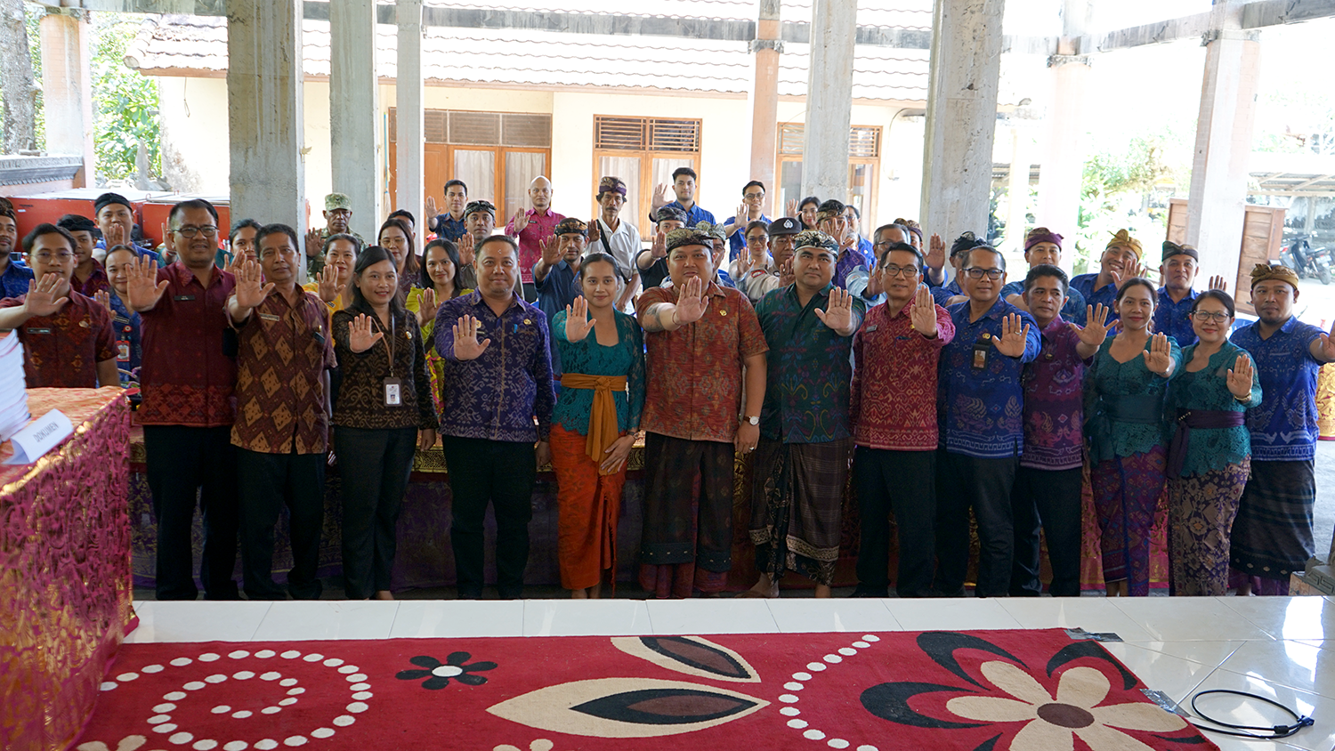 Penilaian Percontohan Desa Antikorupsi pada Desa Mengening, Kecamatan Kubutambahan, Kabupaten Buleleng