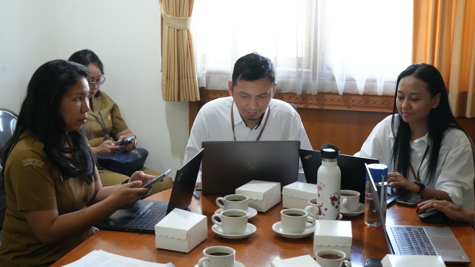 Rapat Pembahasan Capaian Manajemen Risiko Indeks (MRI) dan Indeks Efektivitas Pengendalian Korupsi (IEPK)