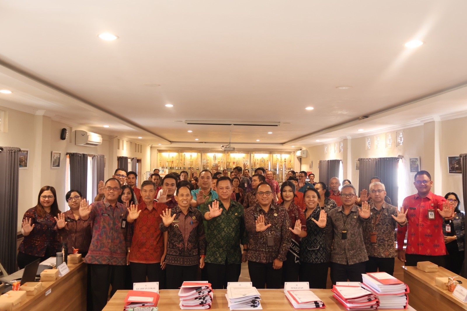 Penilaian Percontohan Desa Antikorupsi Tahun 2026 di Desa Kesiman Kertalangu, Kecamatan Denpasar Timur, Kota Denpasar