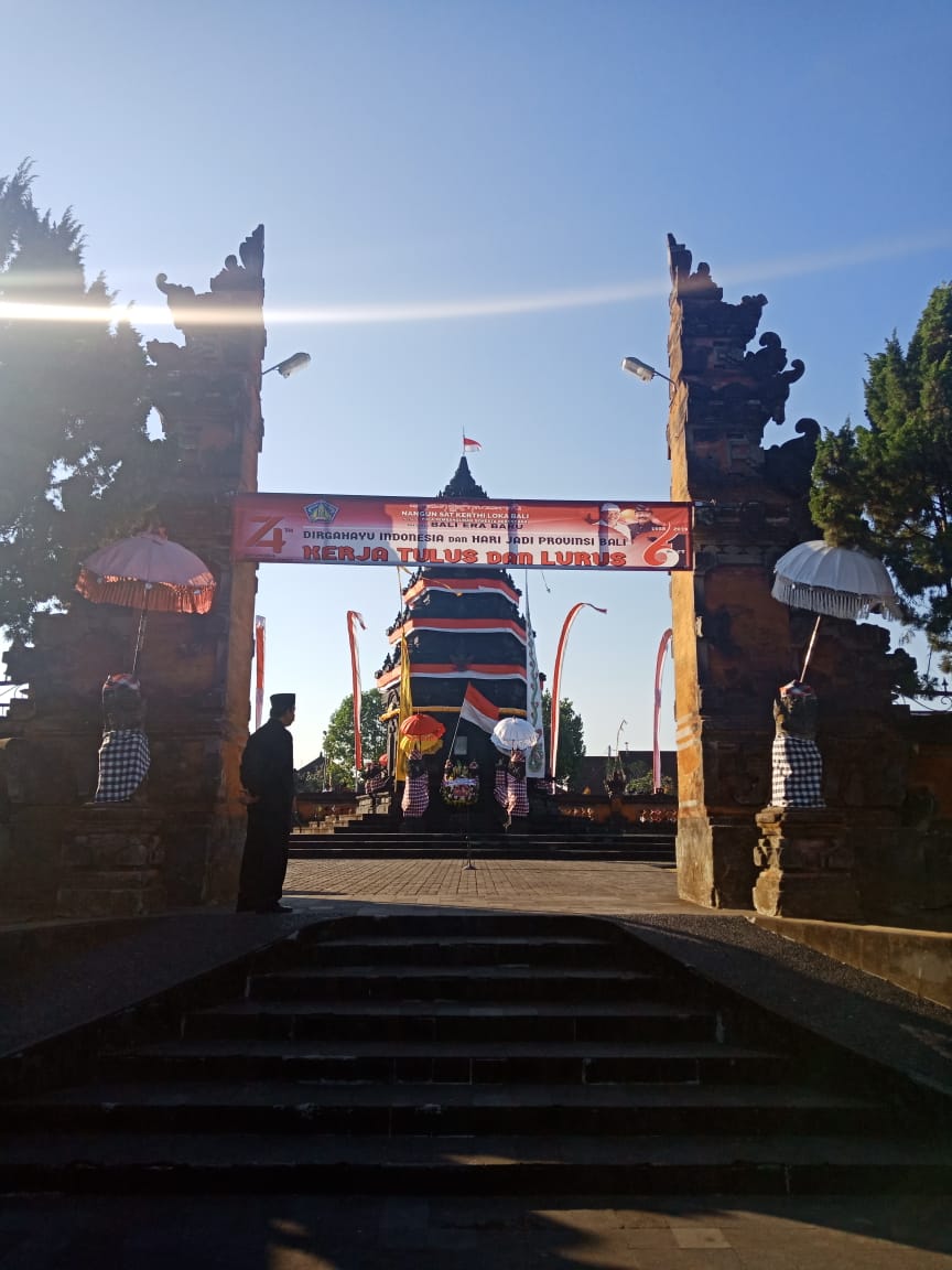 ZIARAH ROMBONGAN Peringatan HARI JADI KE-61 PROVINSI BALI Tahun 2019