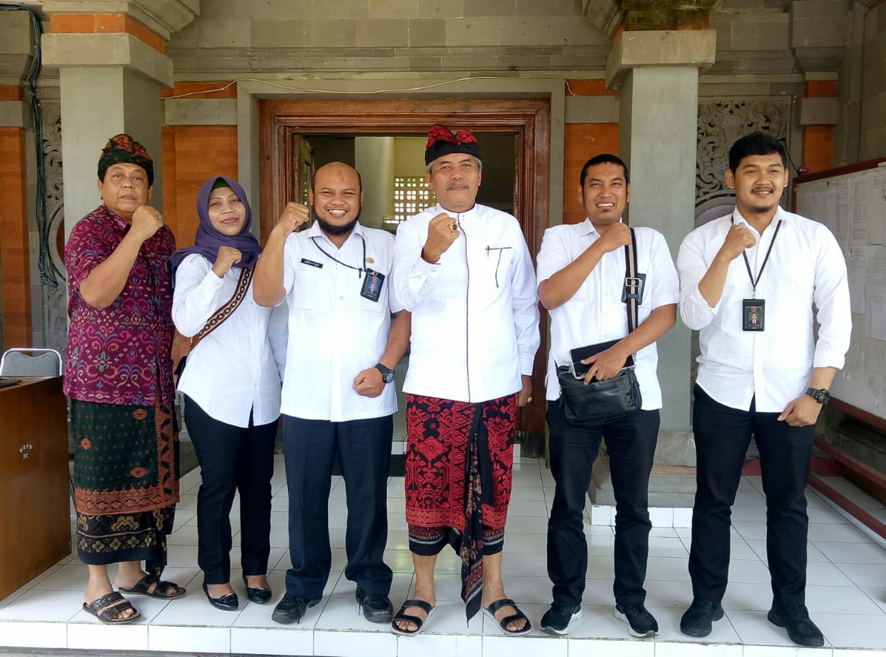MENERIMA KUNJUNGAN BADAN NASIONAL PENANGGULANGAN TERORISME (BNPT)