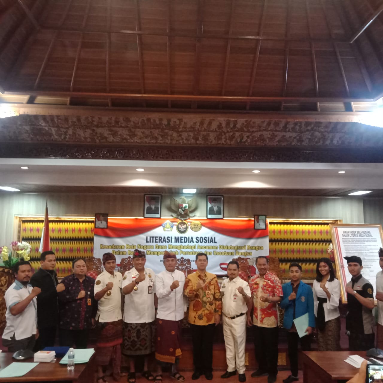 Literasi Media Sosial Kesadaran Bela Negara Guna Menghadapi Ancaman Disintegrasi Bangsa dalam rangka Memperkokoh Persatuan dan Kesatuan Bangsa