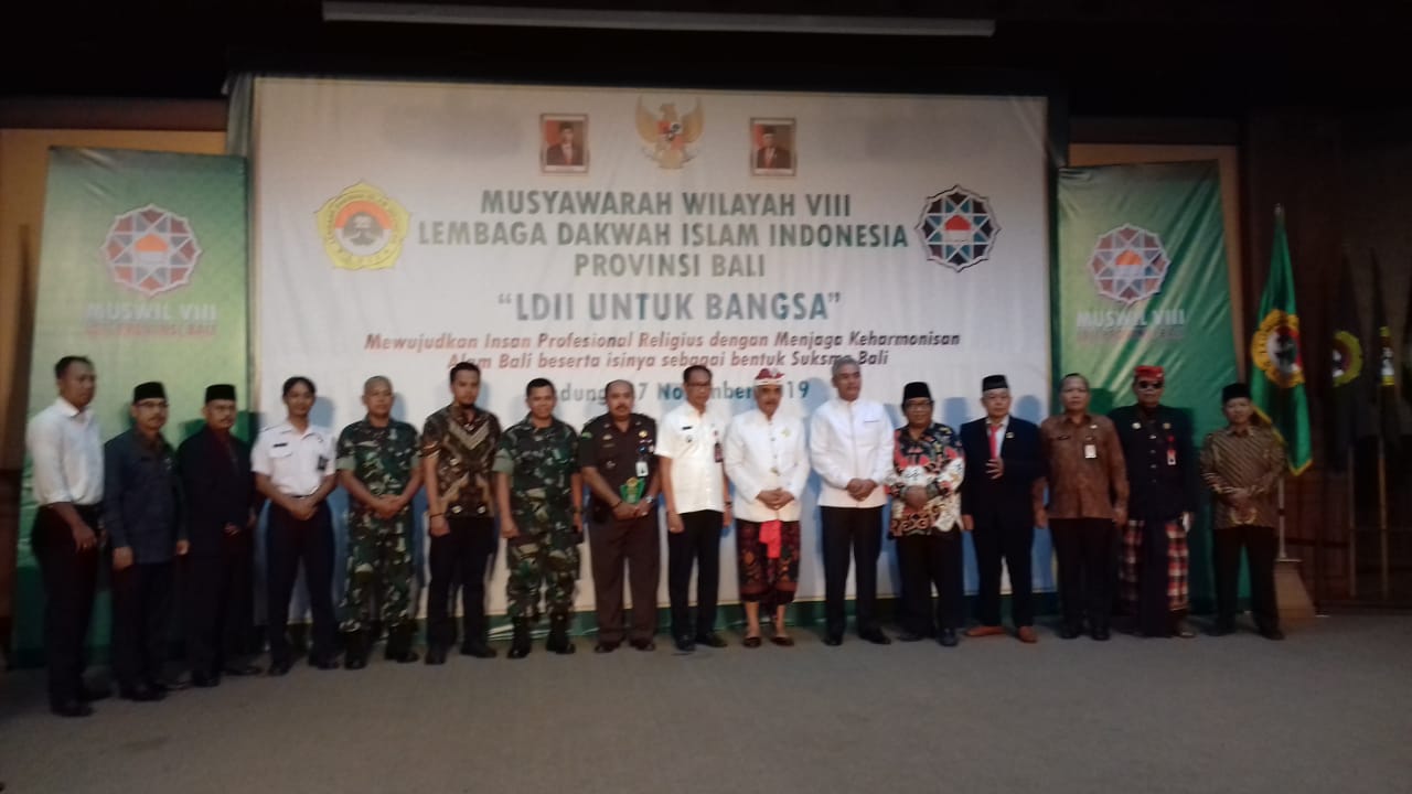 KEPALA BADAN KESBANGPOL Mewakili GUBERNUR BALI Menghadiri Muswil-VIII LDII Provinsi Bali