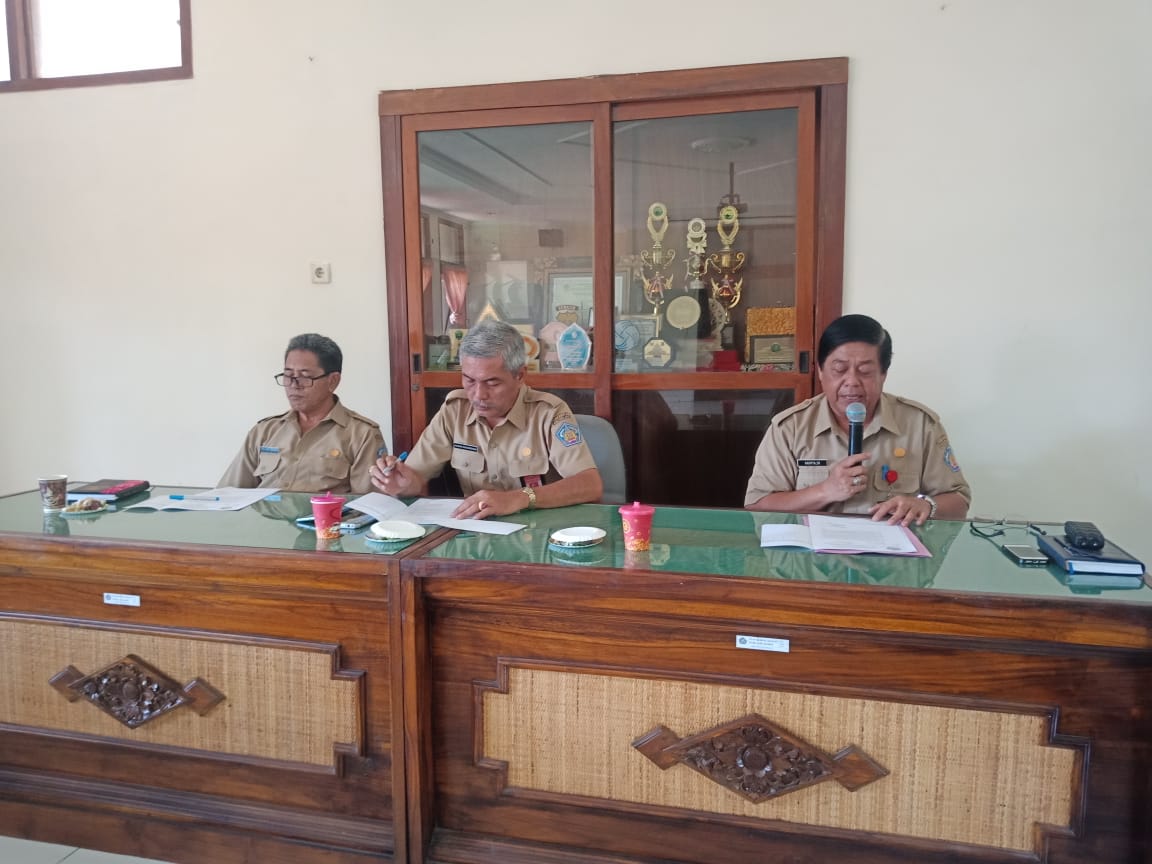 RAPAT PENYUSUNAN LAPORAN KINERJA INSTANSI PEMERINTAH BADAN KESATUAN BANGSA DAN POLITIK PROVINSI BALI