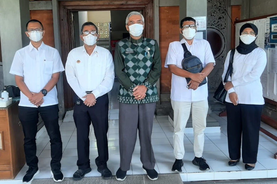 KEPALA BADAN KESATUAN BANGSA DAN POLITIK PROVINSI BALI MENERIMA KUNJUNGAN BNPT RI