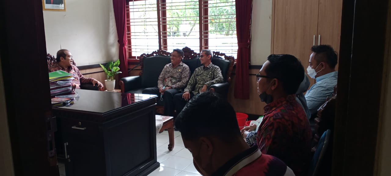 Kaban Kesbangpol Provinsi Bali menerima kunjungan Dirjen Imigrasi Kementerian Hukum dan HAM RI