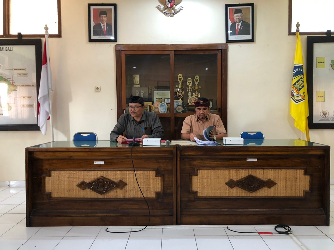 KESBANGPOL Bali undang Ketua DPD/DPW Partai Politik Provinsi Bali untuk Percepat LPJ BANPOL 2022