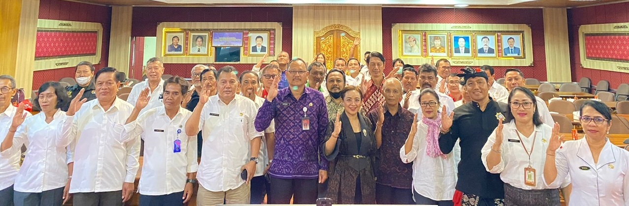 Koordinasi  Program  Kerja  FPK Provinsi Bali dengan Kabupaten/Kota se-Bali
