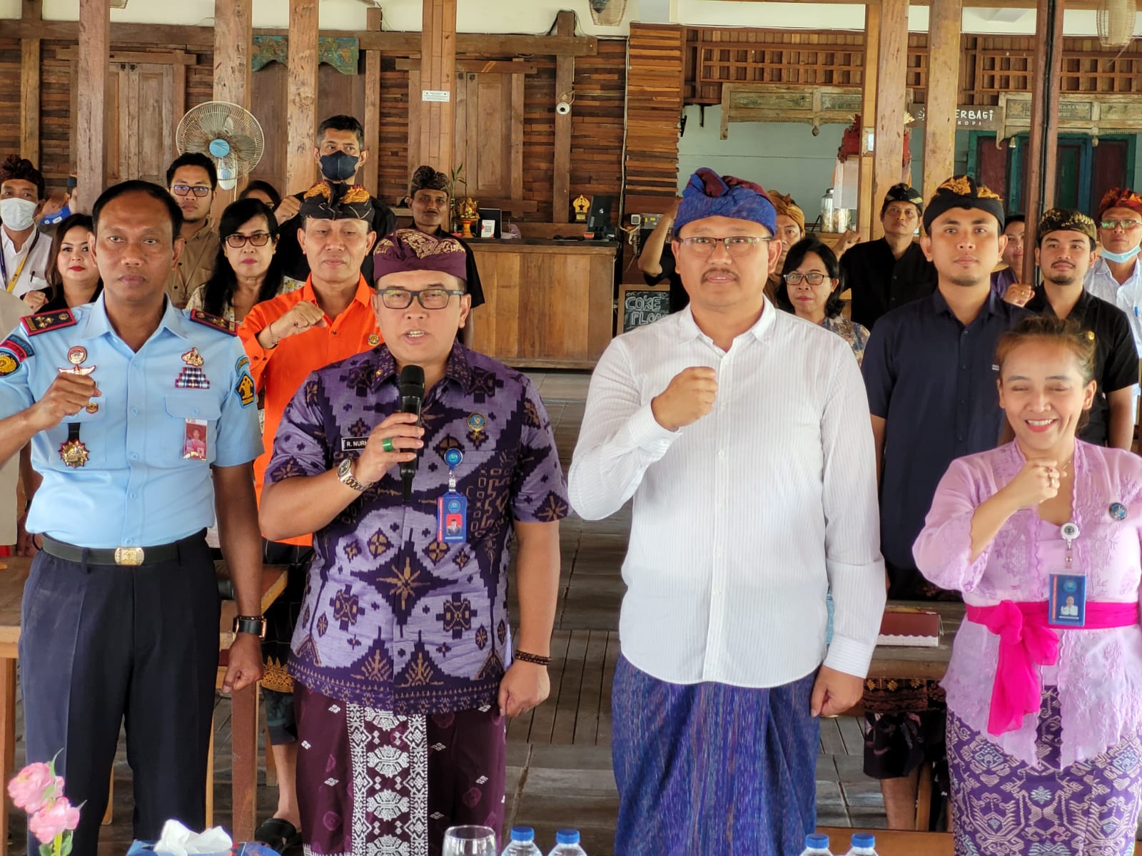 Kaban KESBANGPOL Bali hadiri Rapat Kerja Program Pemberdayaan Masyarakat Anti Narkoba di lnstansi Pemerintah